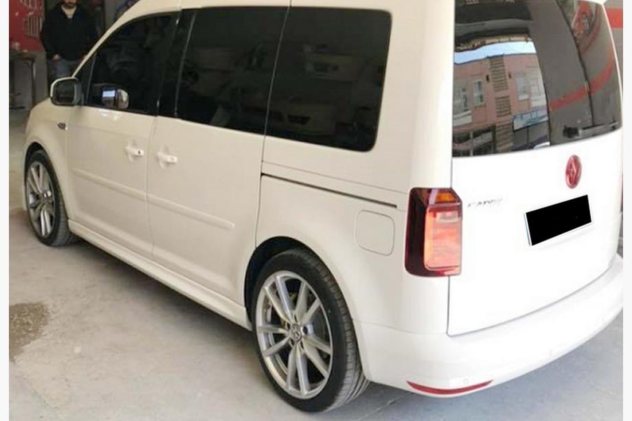 Volkswagen Caddy 2015–2020 DPT sideskirts (voor lakken) Image