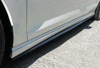 Volkswagen Golf 7/E-Golf 2012–2020 Sideskirts DPT V-2 (hoogglans zwart) foto 2