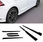 Volkswagen Golf 7/E-Golf 2012–2020 Sideskirts DPT V-3 (hoogglans zwart) foto 1