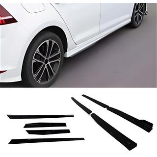 Sideskirts DPT V-3 (hoogglans zwart) Volkswagen Golf 7/E-Golf 2012–2020