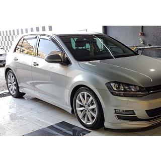Sideskirts DPT V-9 (hoogglans zwart) Volkswagen Golf 7/E-Golf 2012–2020 foto 3