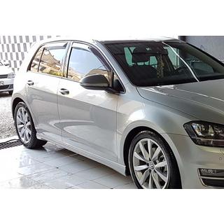 Sideskirts DPT V-9 (hoogglans zwart) Volkswagen Golf 7/E-Golf 2012–2020 foto 1