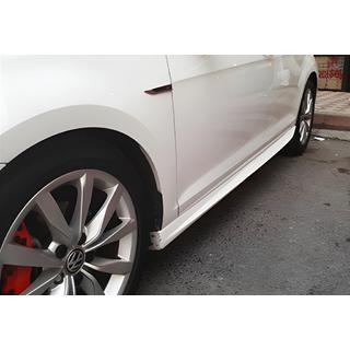 Sideskirts DPT V-1 (hoogglans zwart)