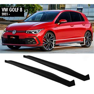 Sideskirts DPT V-2 (hoogglans zwart)
