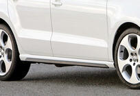 Volkswagen Polo 2010–2017 Sideskirts DPT V-2 (hoogglans zwart) foto 1
