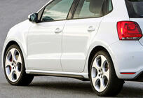 Volkswagen Polo 2010–2017 Sideskirts DPT V-2 (hoogglans zwart) foto 3