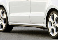 Volkswagen Polo 2010–2017 Sideskirts DPT V-2 (hoogglans zwart) foto 5