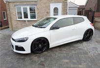 Volkswagen Scirocco 2008–2017 Sideskirts DPT V-1 (hoogglans zwart) foto 3