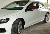 Volkswagen Scirocco 2008–2017 Sideskirts DPT V-1 (hoogglans zwart) foto 4