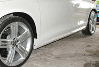 Volkswagen Scirocco 2008–2017 Sideskirts DPT V-1 (hoogglans zwart) foto 1