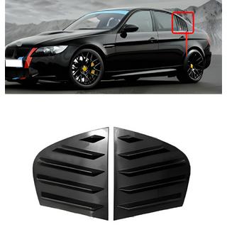 Sierlijsten voor achterruiten DPT (glanzend zwart, 2 stuks) BMW 3-serie E90/E91 2005–2011 foto 1