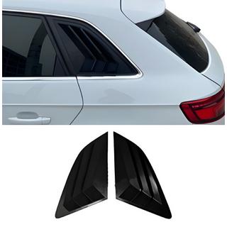 Achterruit covers DPT V-2 (hoogglans zwart, 2 stuks)
