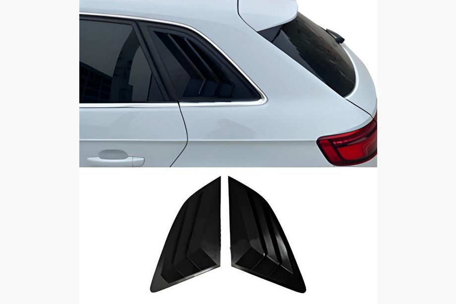 Audi A3 2012–2020 Achterruit covers DPT V-2 (hoogglans zwart, 2 stuks) Image
