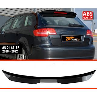 DPT V-1 spoiler (2010-2012, HB, hoogglans zwart) Audi A3 2003–2012 foto 1