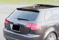 Audi A3 2003–2012 Spoiler DPT V-4 (glanzend zwart) foto 2