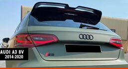 Audi A3 2012–2020 Spoiler DPT V-3 (hatchback, 5-deurs, hoogglans zwart) foto 1