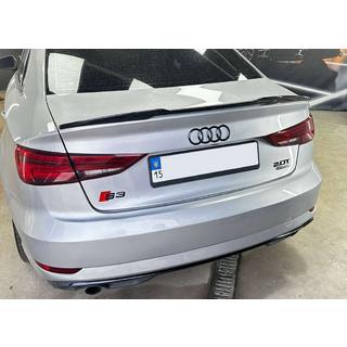 Spoiler DPT V-5 (hoogglans zwart) Audi A3 2012–2020 foto 1