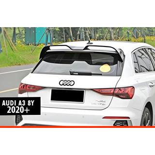 DPT V-2 spoiler (HB, hoogglans zwart) Audi A3 2020–