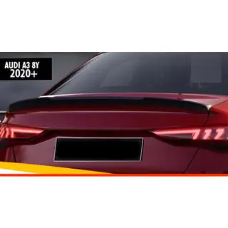 DPT V-2 spoiler (Sedan, hoogglans zwart)