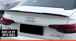 Audi A4 B9 2015–2024 DPT spoiler (hoogglans zwart) foto 1