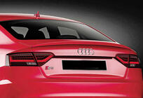 Audi A5 2007–2015 Spoiler DPT V-2 (voor Sedan, hoogglans zwart) foto 4