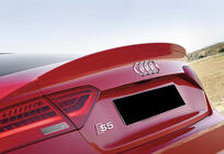 Audi A5 2007–2015 Spoiler DPT V-2 (voor Sedan, hoogglans zwart) foto 6