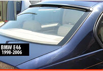 BMW 3 Serie E46 1998–2006 Sierlijst (voor SD, hoogglans zwart) foto 1