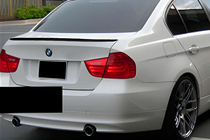 BMW 3-serie E90/E91 2005–2011 M3-Style spoiler (voor E90, hoogglans zwart) foto 6