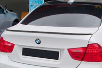 BMW 3-serie E90/E91 2005–2011 M3-Style spoiler (voor E90, hoogglans zwart) foto 5