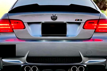 BMW 3-serie E92/E93 2006–2013 PSM-Style spoiler (voor E92, hoogglans zwart) foto 1
