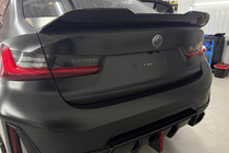 BMW 3 Serie G20/G21 2018– PSM-Style achterspoiler (voor G20/G80, hoogglans zwart) foto 1