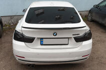 BMW 4 Serie F32/F33/F36 2012–2020 PSM-style spoiler (voor F32, hoogglans zwart) foto 10