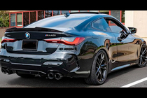 BMW 4-serie G22/23/26 2020– PSM-Style spoiler (voor G22, hoogglans zwart) foto 1