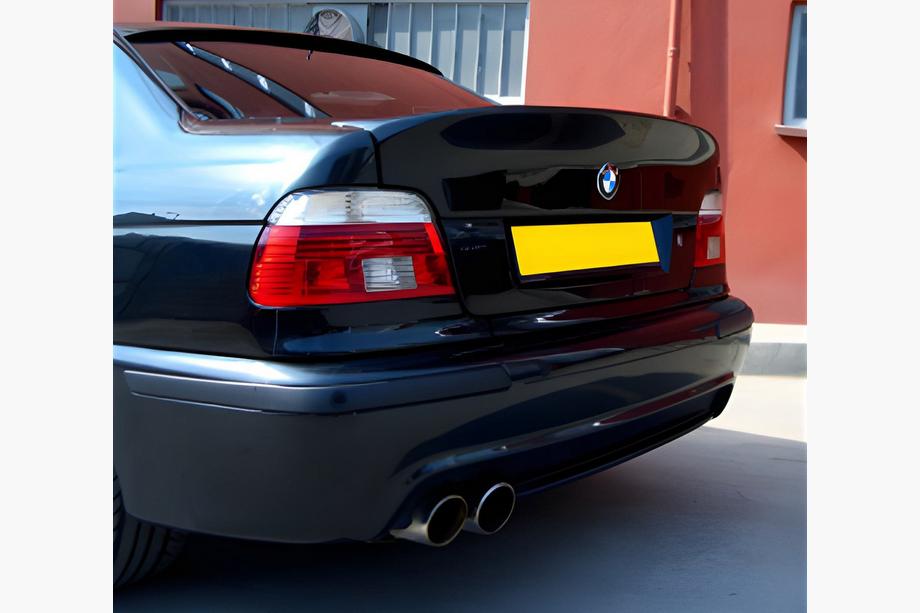 BMW 5 Serie E39 1996–2003 DPT spoiler (hoogglans zwart) Foto 1