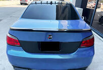 BMW 5 Serie E60/E61 2003–2010 Spoiler M4-Style (hoogglans zwart) foto 1