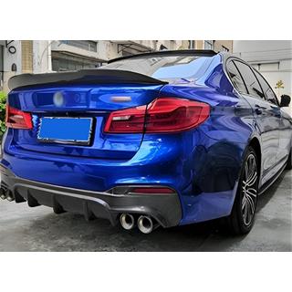 PSM-stijl spoiler (hoogglans zwart) BMW 5 Serie G30/G31 2017–2023 foto 1