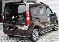 Fiat Doblo II 2010–2022 DPT spoiler (hoogglans zwart) foto 1