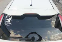Fiat Punto Grande/EVO 2006–2018 DPT spoiler (hoogglans zwart) foto 2
