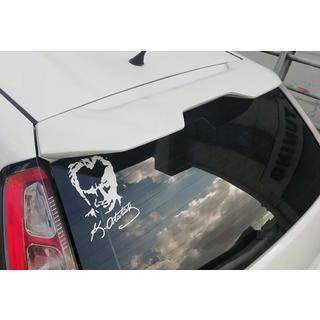 DPT spoiler (hoogglans zwart) Fiat Punto Grande/EVO 2006–2018 foto 3