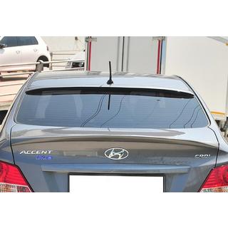 DPT spoiler (hoogglans zwart) Hyundai Accent 2011–2017 foto 1