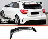 Mercedes A-Klasse W176 2012–2018 Spoiler DPT V-2 (hoogglans zwart) foto 1