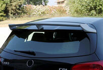 Mercedes A-Klasse W176 2012–2018 Spoiler DPT V-3 (glans zwart) foto 2