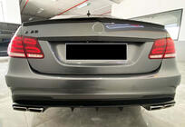 Mercedes E-klasse W212 2009–2016 Spoiler DPT V-1 (hoogglans zwart) foto 2