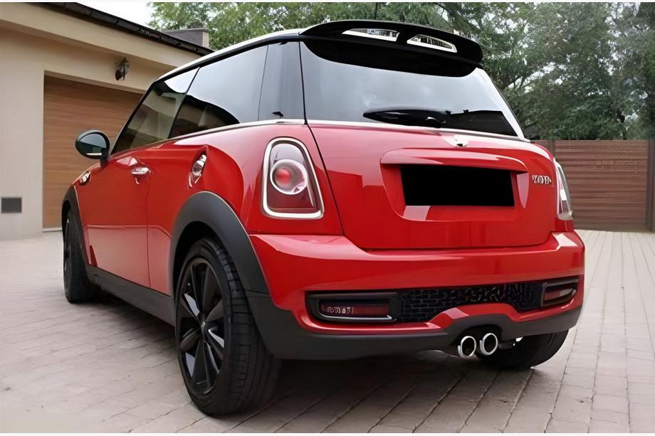 Mini Clubman R55/R56 2007–2014 Spoiler DPT R56 (hoogglans zwart) Image