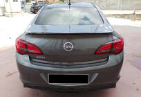 Opel Astra J 2009–2015 Spoiler DPT V-2 (SD, hoogglans zwart) foto 1