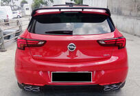 Opel Astra K 2016–2021 Spoiler DPT V-2 (hoogglans zwart) foto 4