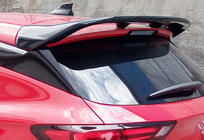 Opel Astra K 2016–2021 Spoiler DPT V-2 (hoogglans zwart) foto 1