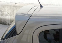 Opel Corsa D 2007–2014 DPT spoiler (hoogglans zwart) foto 3