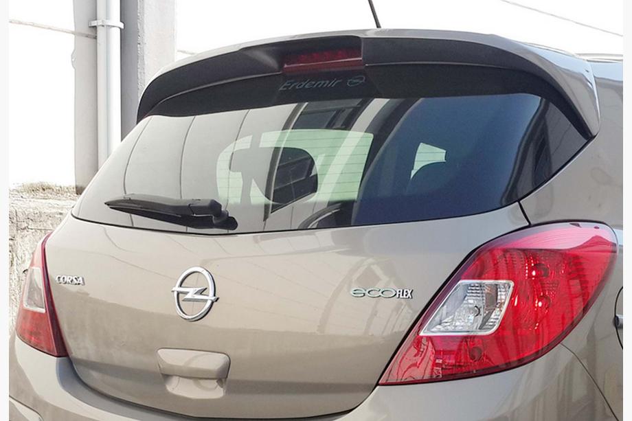 Opel Corsa D 2007–2014 DPT spoiler (hoogglans zwart) Image