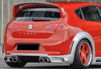 Seat Leon 2005–2012 DPT V-5 spoiler (2005-2009, om te spuiten) foto 4